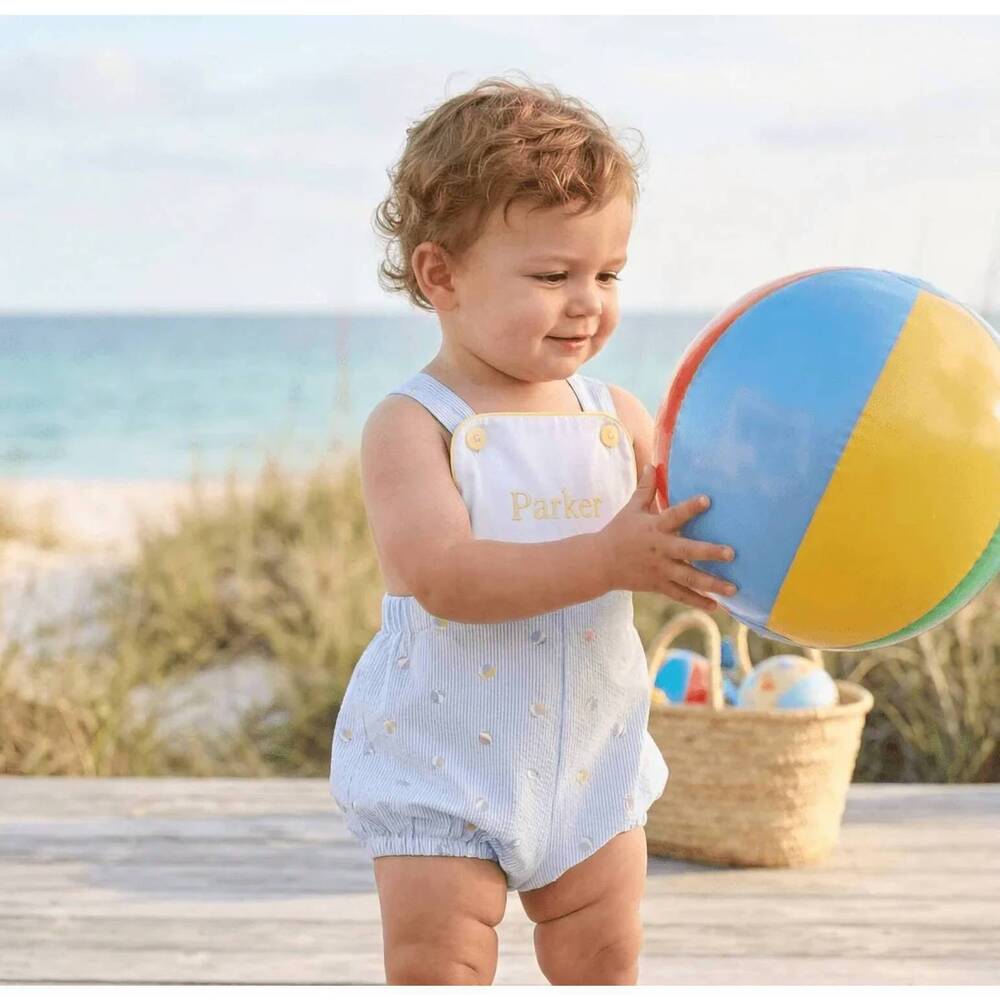 NEW LULLABY SET sebastian sunsuit in beach bounce